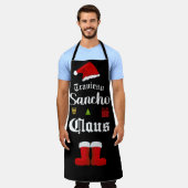 Persoonlijk Sancho Claus Kerstschort Schort (Gedragen)