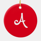 Persoonlijk Santa Ornament (Achterkant)