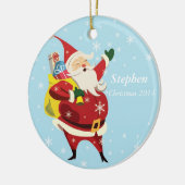 Persoonlijk Santa Ornament (Links)