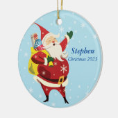 Persoonlijk Santa Ornament (Links)