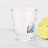 Persoonlijk schaakglas van Chicago Shot Glas (Links)