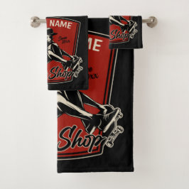 Persoonlijk Schaats Winkelen Grab Trick Skateboard Bad Handdoek