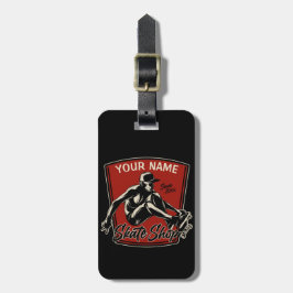Persoonlijk Schaats Winkelen Grab Trick Skateboard Bagagelabel