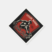 Persoonlijk Schaats Winkelen Grab Trick Skateboard Servet (Hoek)