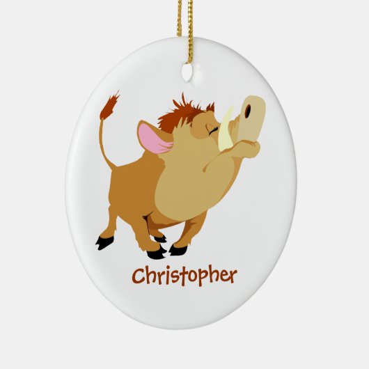 Persoonlijk schattig wergversieringsmiddel keramisch ornament (Rechts)