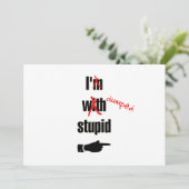 Persoonlijk scheidsgerecht | Funny Girls Night Out Kaart (Staand voorkant)