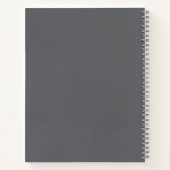 Persoonlijk schetsboek moderne bergkunst notitieboek (Achterkant)