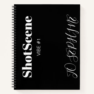 Persoonlijk schetsboek notitieboek