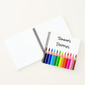 Persoonlijk Schetsboek voor Kinderen Doodle Notiti Notitieboek (Binnen)