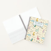 Persoonlijk schetsboek voor kinderen met een leuke notitieboek (Binnen)