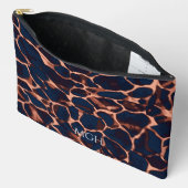 Persoonlijk Schildpadmotief Monogram Etui (Open)