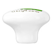 Persoonlijk Schilpadontwerp Keramische Knop (Zijkant)