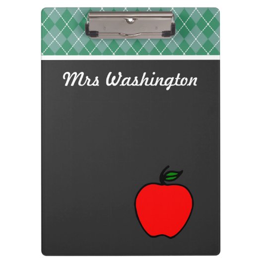 Persoonlijk schoolbord Apple Klembord (Voorkant)