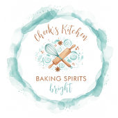 Persoonlijk Schort 'Baking Spirits Bright'