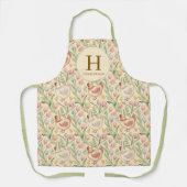 Persoonlijk Schort met Boerderij Monogram (Voorkant)
