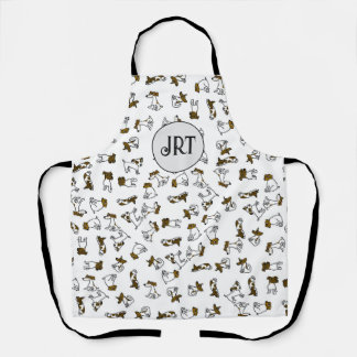 Persoonlijk Schort met Jack Russell