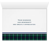 Persoonlijk Schots-groen op maat (Binnen Horizontaal (Onder))