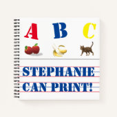 Persoonlijk schrift oefenschrift notitieboek (Voorkant)