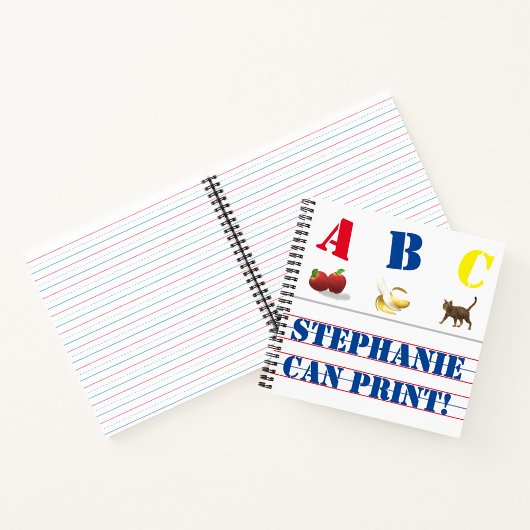 Persoonlijk schrift oefenschrift notitieboek