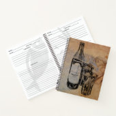 Persoonlijk Schrift Oude Cocktail Dranken Notitieboek (Binnen)