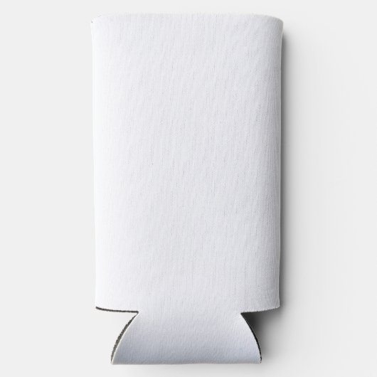 Persoonlijk script Bruidsjonkers naam en monogram  Seltzer Blikjeskoeler (Achterkant)