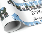 Persoonlijk senior klasfoto Inpakpapier (Rol Hoek)