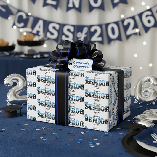 Persoonlijk senior klasfoto Inpakpapier
