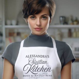 Persoonlijk Siciliaans Nonna Schort