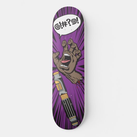 @!#?! PERSOONLIJK SKATEBOARD (Voorkant)