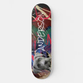 Persoonlijk skateboard van familieleden (Voorkant)