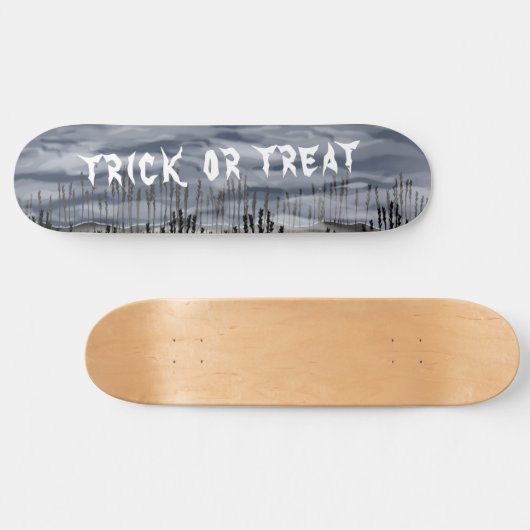 Persoonlijk Skateboard van Halloween Horror Creepy (Horizontaal)
