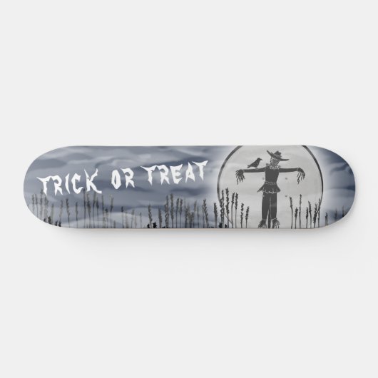 Persoonlijk skateboard van Scarecrow Halloween Hor (Horizontaal)