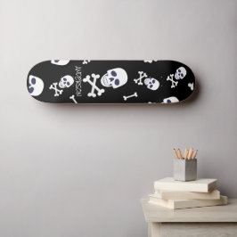 Persoonlijk SKELETON Halloween Skateboard