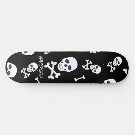 Persoonlijk SKELETON Halloween Skateboard (Horizontaal)