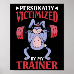 Persoonlijk slachtoffer van mijn trainer 1 poster