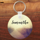 Persoonlijk Sleutelhanger Sunrise Pathway Walkway  (Voorkant)