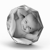 Persoonlijk slot feestdag cadeau fotoblok (Rechts)