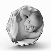 Persoonlijk slot feestdag cadeau fotoblok (Links)