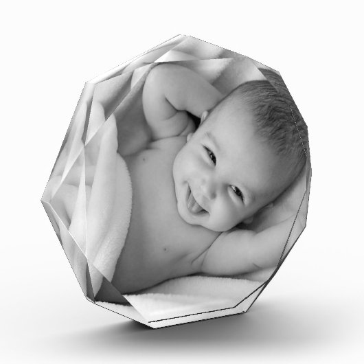 Persoonlijk slot feestdag cadeau fotoblok (Links)