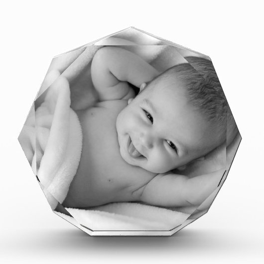 Persoonlijk slot feestdag cadeau fotoblok (Voorkant)