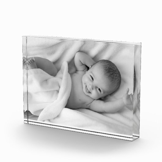 Persoonlijk slot feestdag cadeau fotoblok (Rechts)