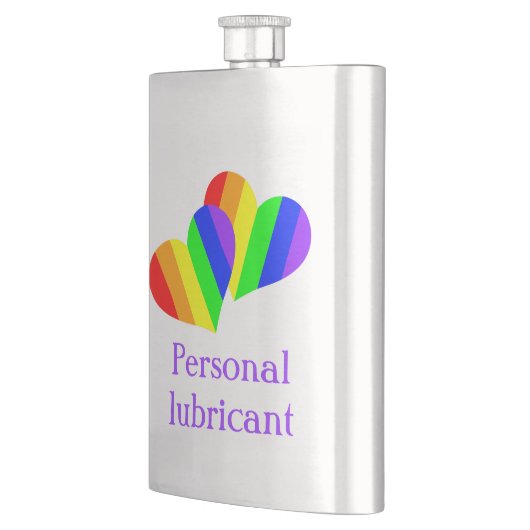 Persoonlijk smeermiddel heupfles (Links)