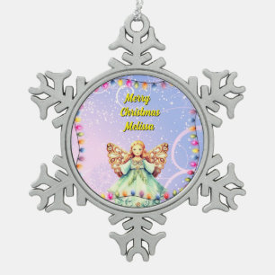 Persoonlijk Sneeuwvlok Omlijst Ornament