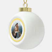 Persoonlijk Sneeuwvlokje Ingelijst Ornament (Rechts)