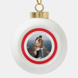 Persoonlijk Sneeuwvlokje Ingelijst Ornament