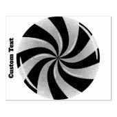 Persoonlijk snoepgenoegen met opdruk naar keuze rubberstempel (Afrduk)