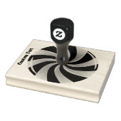 Persoonlijk snoepgenoegen met opdruk naar keuze rubberstempel (Stempel)