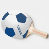 Persoonlijk Soccer Football Ping Pong Paddle Tafeltennisbatje (Zijkant)