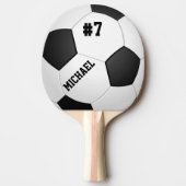 Persoonlijk Soccer Football Ping Pong Paddle Tafeltennisbatje (Voorkant)
