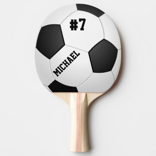 Persoonlijk Soccer Football Ping Pong Paddle Tafeltennisbatje (Voorkant)